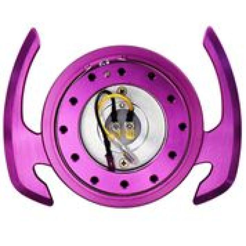 NRG Quick Release Kit Gen 4.0 - Purple Body / Purple Ring w/ Handles - Corvette Realm