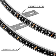 Load image into Gallery viewer, Oracle LED Illuminated Wheel Rings - Double LED - Red - Corvette Realm