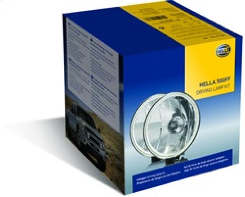 Hella 500FF 12V/55W Halogen Driving Lamp Kit - Corvette Realm