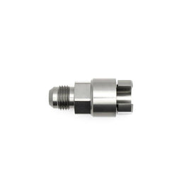DeatschWerks 6AN Male 3/8in Female EFI Quick Connect Adapter - Corvette Realm