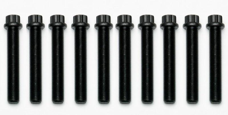 Wilwood Bolt Kit 1/2-20x3.00 LG 12 PTCS - 10 Pack Black - Corvette Realm