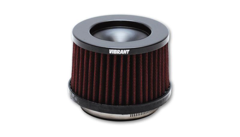 Vibrant The Classic Perf Air Filter 4.75in O.D. Cone x 3-5/8in Tall x 4in inlet I.D. Turbo Outlets - Corvette Realm