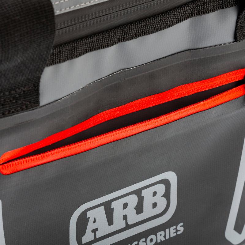 ARB Cooler Bag Charcoal w/ Red Highlights 15in L x 11in W x 9in H Holds 22 Cans - Corvette Realm