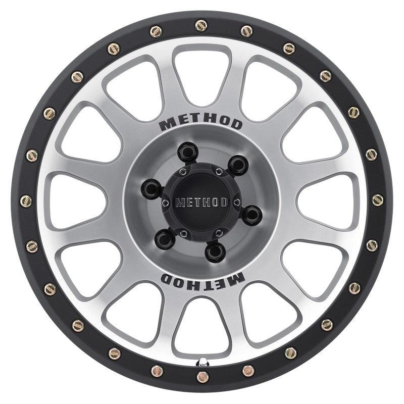 Method MR305 NV 18x9 0mm Offset 6x5.5 108mm CB Machined/Black Street Loc Wheel - Corvette Realm