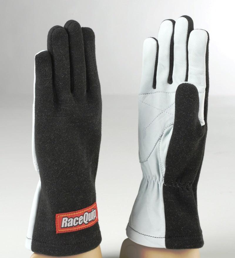 RaceQuip Black Basic Race Glove - Large - Corvette Realm