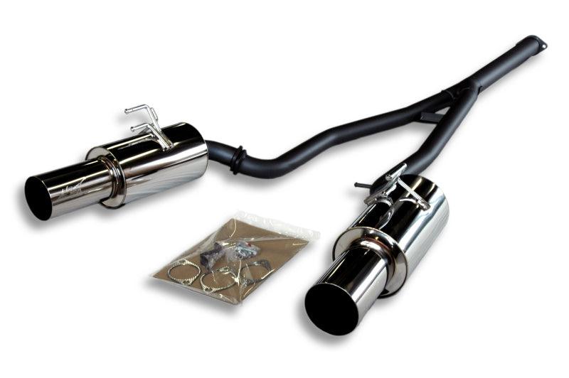 HKS 08-09 Evo 10 Hi-Power Dual Tip Catback Exhaust - Corvette Realm