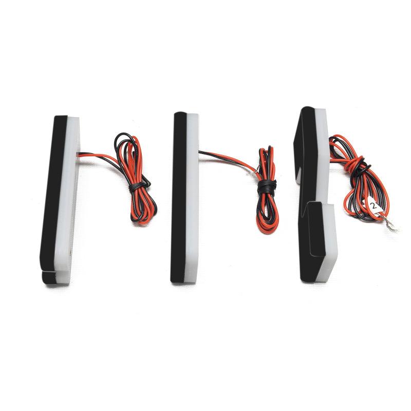 ORACLE Lighting Universal Illuminated LED Letter Badges - Matte Black Surface Finish - B - Corvette Realm