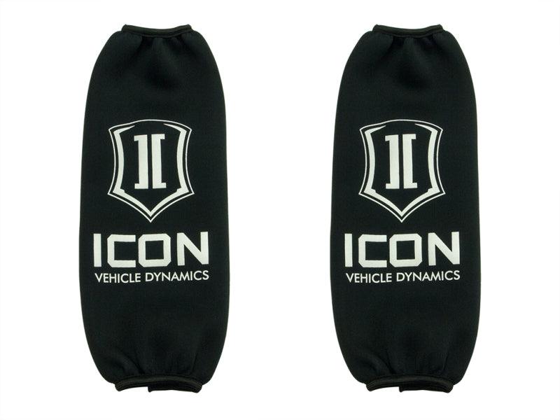 ICON Short 2.5 Series Shock Coil Wrap w/Logo Pair (11.25-12.25) - Corvette Realm