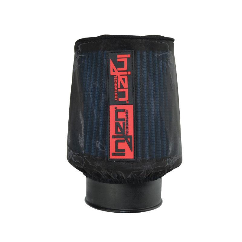 Injen Black Water Repellant Pre-Filter fits X-1021 6in Base/6-7/8in Tall / 5-1/2in Top - Corvette Realm