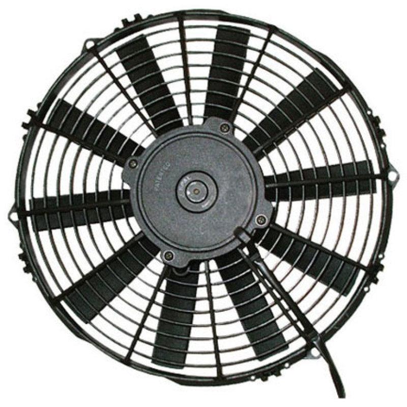 SPAL 1250 CFM 13in Medium Profile Fan - Pull (VA13-AP51/C-35A) - Corvette Realm