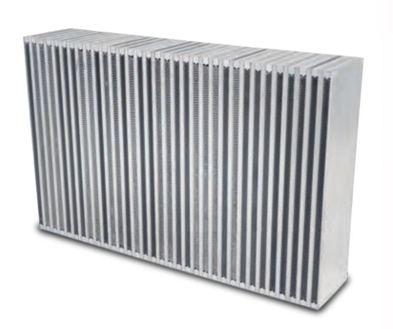 Vibrant Vertical Flow Intercooler Core 24in. W x 12in. H x 3.5in. Thick - Corvette Realm