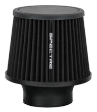 Load image into Gallery viewer, Spectre Conical Air Filter 3in. Flange ID / 6in. Base OD / 6.5in. Height - Black - Corvette Realm