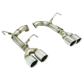 Remark 2015+ Subaru WRX/STI VA Axle Back Exhaust w/Stainless Steel Double Wall Tip - Corvette Realm