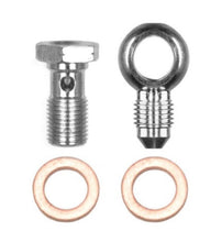 Load image into Gallery viewer, Wilwood Banjo Fitting Kit -3 male to 10mm-1.00 Banjo Bolt &amp; Crush Washers (1 qty) - Corvette Realm