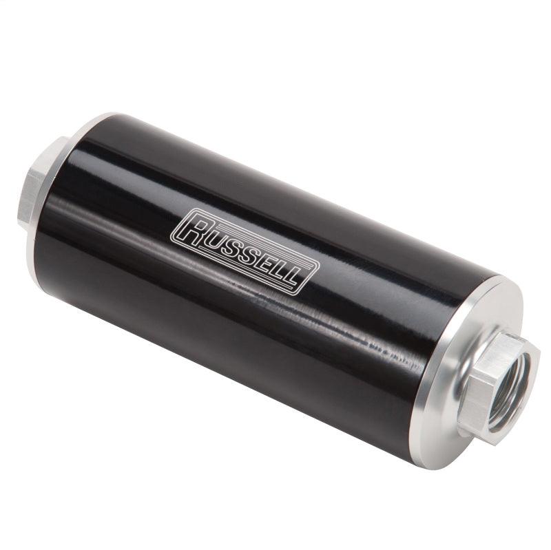 Russell Performance Anodized Aluminum (12in Length -10 male inlet/outlet) - Corvette Realm
