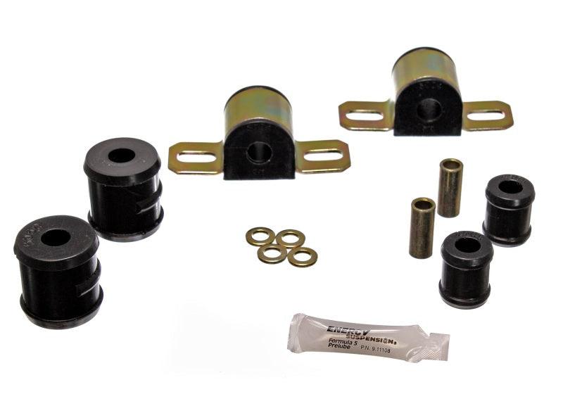 Energy Suspension 67-81 Camaro Black 3/4 inch Bar One Bolt Clamp Style Rear Sway Bar Bushing Set - Corvette Realm