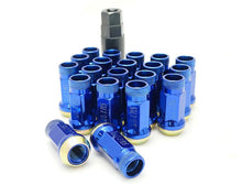 Load image into Gallery viewer, Wheel Mate Muteki SR45R Lug Nut Kit 12x1.25 - Blue - Corvette Realm