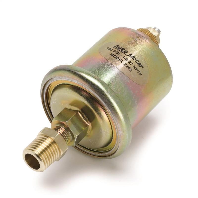 Autometer Replacement 100psi Oil Pressure Sender - Corvette Realm