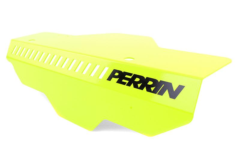Perrin Subaru Neon Yellow Pulley Cover - Corvette Realm