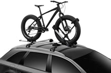 Load image into Gallery viewer, Thule UpRide - Upright Bike Rack (No Frame Contact) - Silver/Black - Corvette Realm