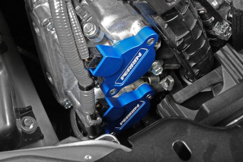 Perrin 15-22 WRX Cam Solenoid Cover - Blue - Corvette Realm