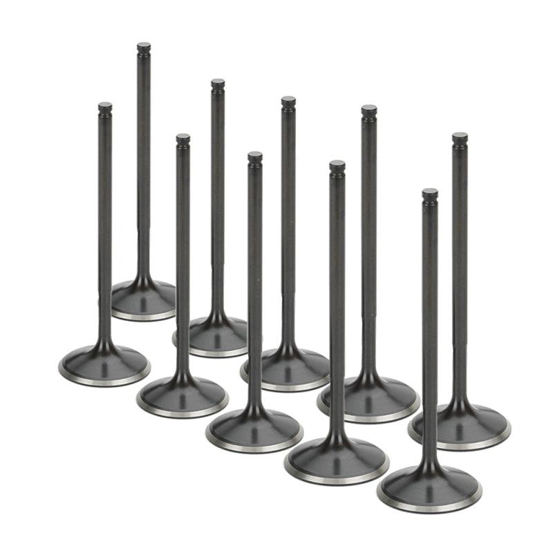 Supertech Audi/VW 2.0T FSI 16V Black Nitrided Intake Valve - Set of 10 - Corvette Realm