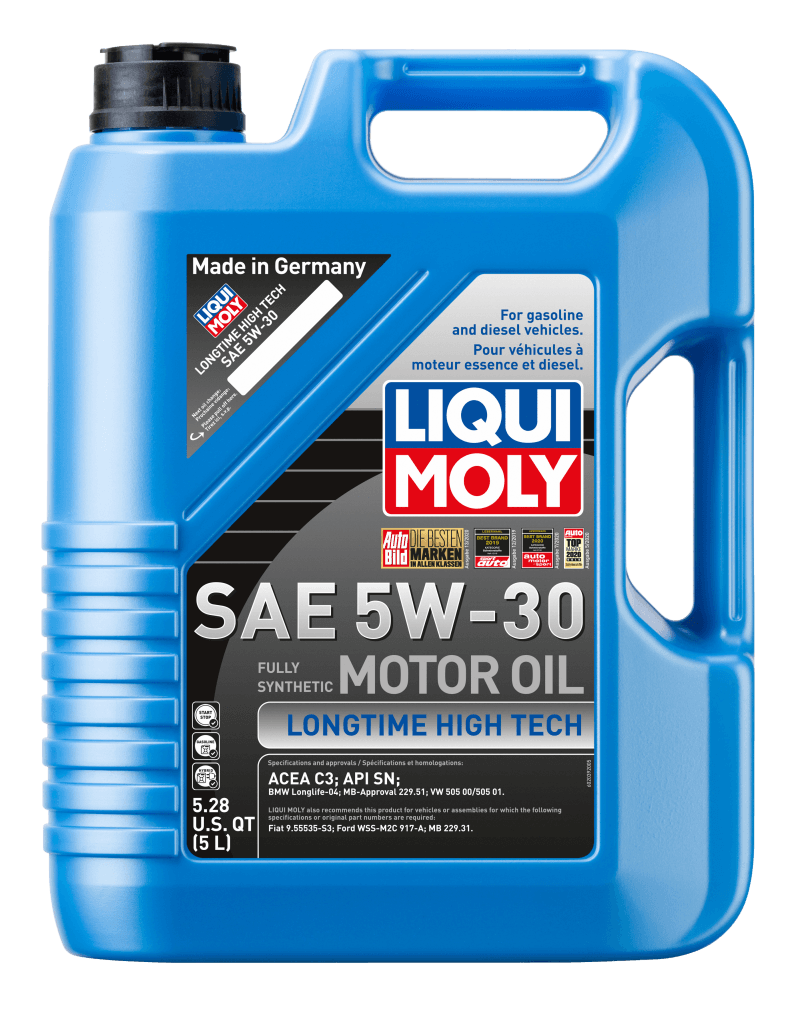 LIQUI MOLY 5L Longtime High Tech Motor Oil SAE 5W30 - Corvette Realm