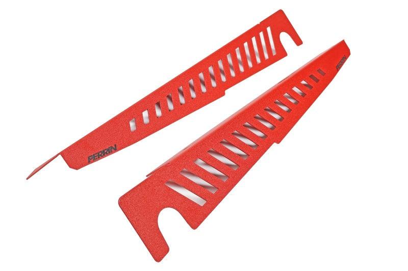 Perrin 22-23 Subaru WRX Fender Shroud Set - Red - Corvette Realm