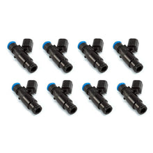 Load image into Gallery viewer, Injector Dynamics 1340cc Injector - 48mm Length - 14mm Top - 14mm Black Bottom Adaptor (Set of 8) - Corvette Realm