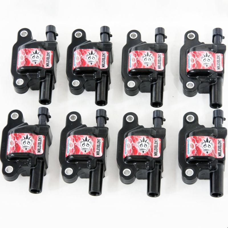 Granatelli 14-23 GM LT Malevolent Coil Packs - Black (Set of 8 ) - Corvette Realm