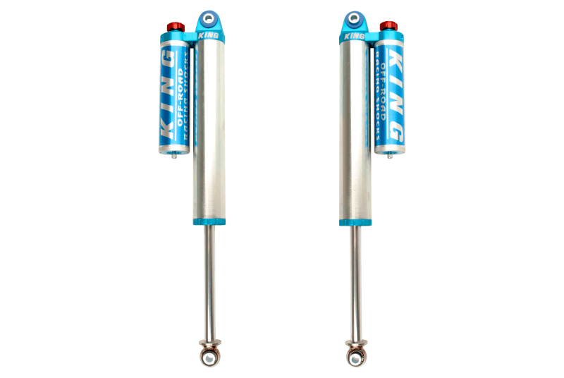 King Shocks 2011+ Chevrolet Silverado 2500/3500/HD Rear 2.5 Dia Piggyback Res Shock w/Adj (Pair) - Corvette Realm