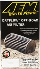 Load image into Gallery viewer, AEM Dryflow 4in. X 9in. Round Tapered Air Filter - Corvette Realm