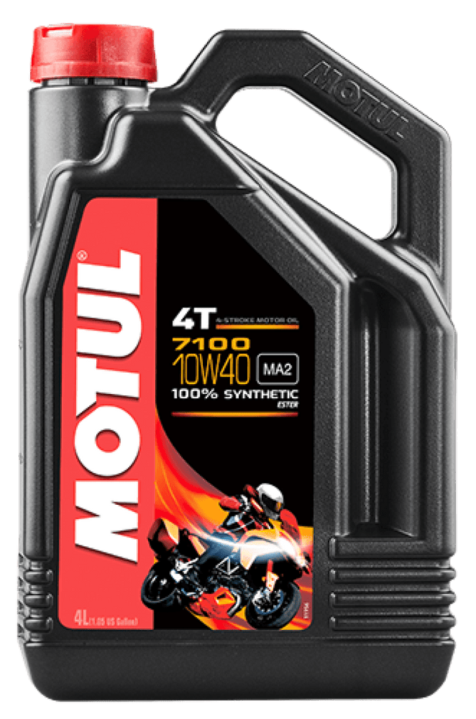 Motul 4L 7100 4-Stroke Engine Oil 10W40 4T - Corvette Realm