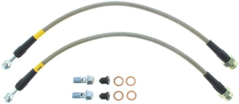 StopTech 06-10 Chevrolet Corvette Z06 Stainless Steel Rear Brake Lines - Corvette Realm