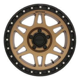 Method MR312 17x8.5 0mm Offset 5x150 110.5mm CB Method Bronze/Black Street Loc Wheel - Corvette Realm