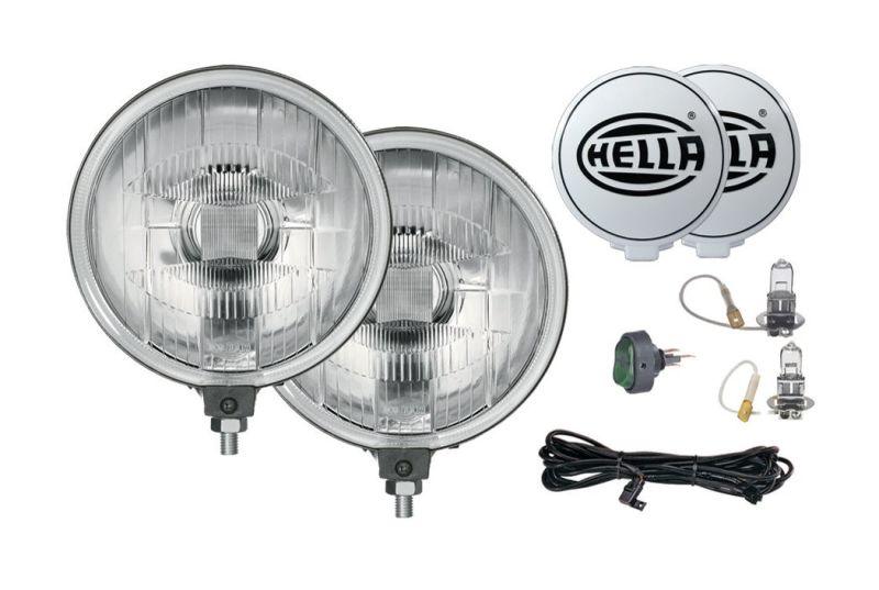 Hella 500 Series 12V/55W Halogen Driving Lamp Kit - Corvette Realm