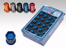 Load image into Gallery viewer, Rays Dura-Nut L42 Straight Type 14x1.50 Lug Nut Set 16 Lug 4 Lock Set - Red - Corvette Realm