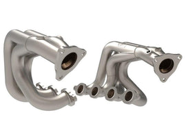aFe Twisted 304SS Header 2020 Chevy Corvette (C8) 6.2L V8 - Titanium Ceramic Coated - Corvette Realm