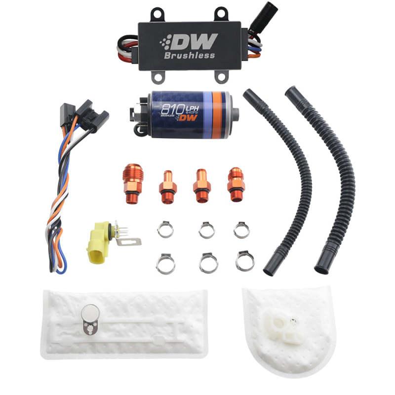 Deatschwerks DW810 Brushless 810lph In-Tank Brushless Fuel Pump w/ 9-1002 + Dual Speed Controller - Corvette Realm