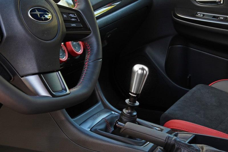 Perrin 15-22 Subaru WRX 1.8in. SS Tapered Shift Knob (w/Rattle Fix) - Brushed - Corvette Realm