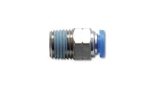 Load image into Gallery viewer, Vibrant Male Straight Pneumatic Vacuum Fitting 1/4in NPT Thread for use with 3/8in 9.5mm OD tubing - Corvette Realm