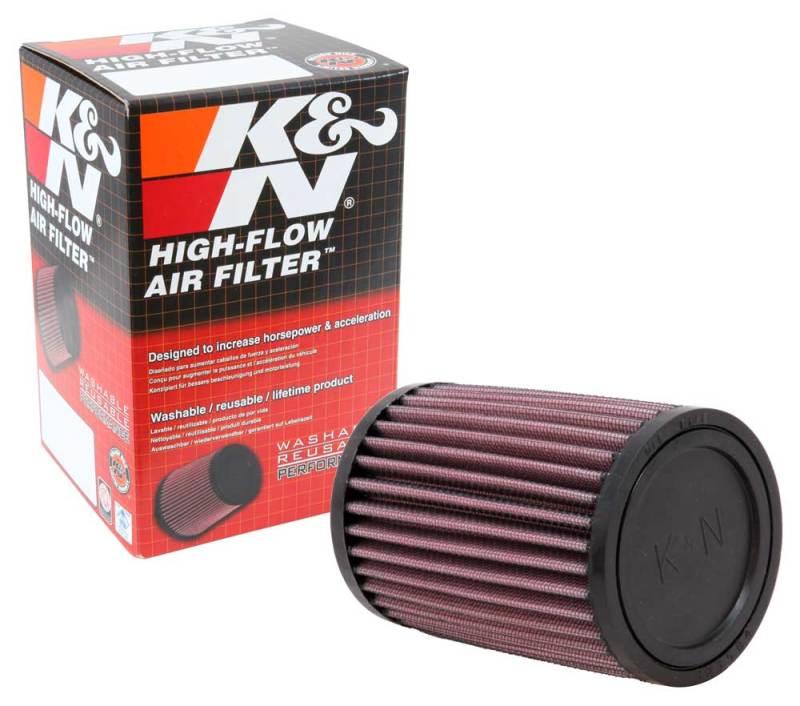 K&N Filter Universal Rubber Filter - Round Straight 3.5in Base OD x 3.5in Top OD x 5in H - Corvette Realm