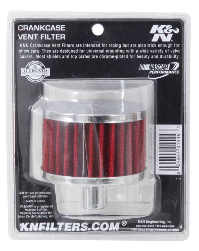 K&N Filter 3/4in Vent 3in Diameter 2in Height - Corvette Realm