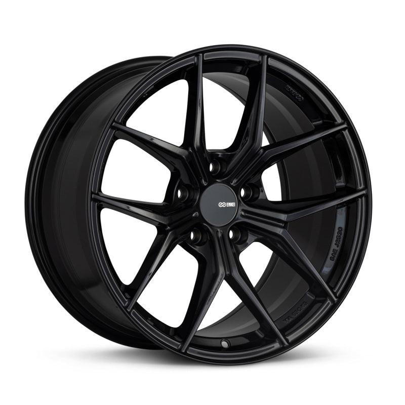 Enkei TSR-X 18x9.5 40mm Offset 5x120 BP Gloss Black Wheel - Corvette Realm