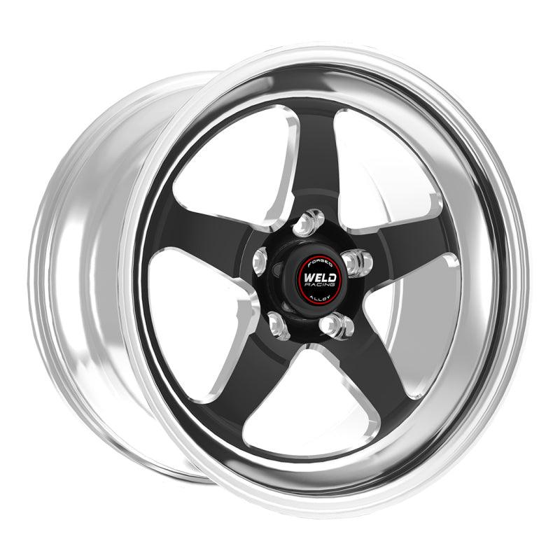 Weld S71 17x10 / 5x120mm BP / 7.2in. BS Black Wheel (High Pad) - Non-Beadlock - Corvette Realm