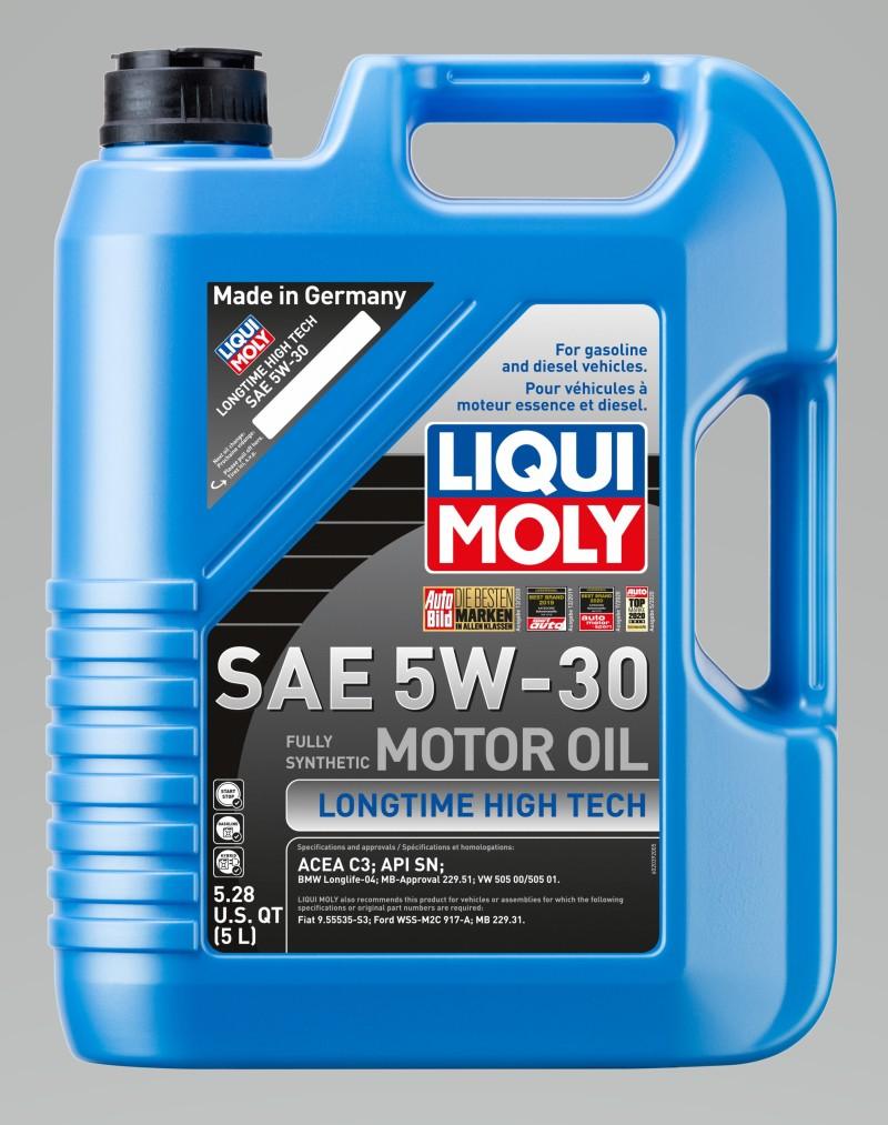 LIQUI MOLY 5L Longtime High Tech Motor Oil SAE 5W30 - Corvette Realm