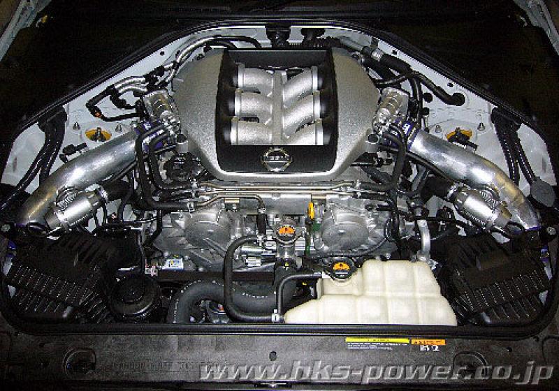 HKS 09-10 GT-R R35 SSQV4 BOV Kit Includes 2 SSQV & Polished Aluminum Pipes - Corvette Realm