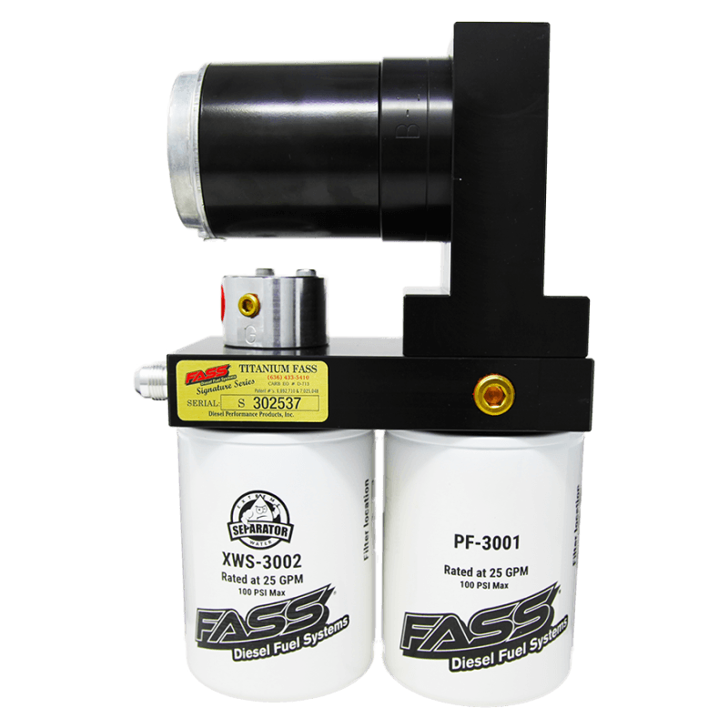 FASS 15-16 GM 2500/3500 Duramax 100gph Titanium Series Fuel Air Separation System TS C12 100G - Corvette Realm