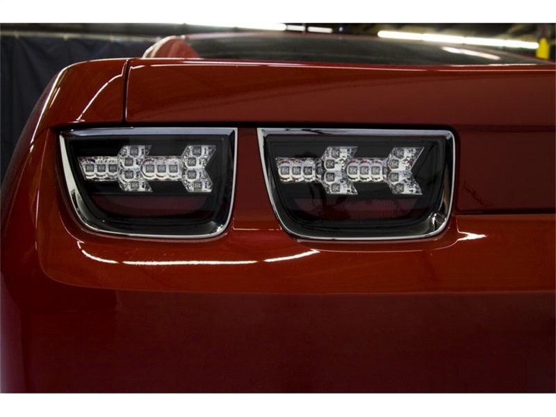 Spyder Chevy Camaro 10-13 LED Tail Lights Black ALT-YD-CCAM2010-LED-BK - Corvette Realm