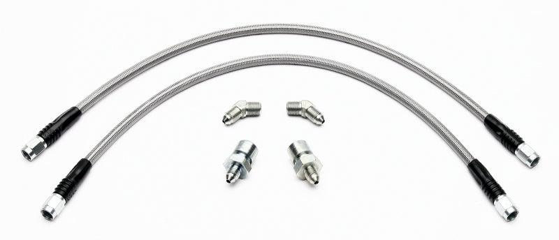 Wilwood Flexline Kit 94-03 Mustang w/ SL6 Front Caliper - Corvette Realm